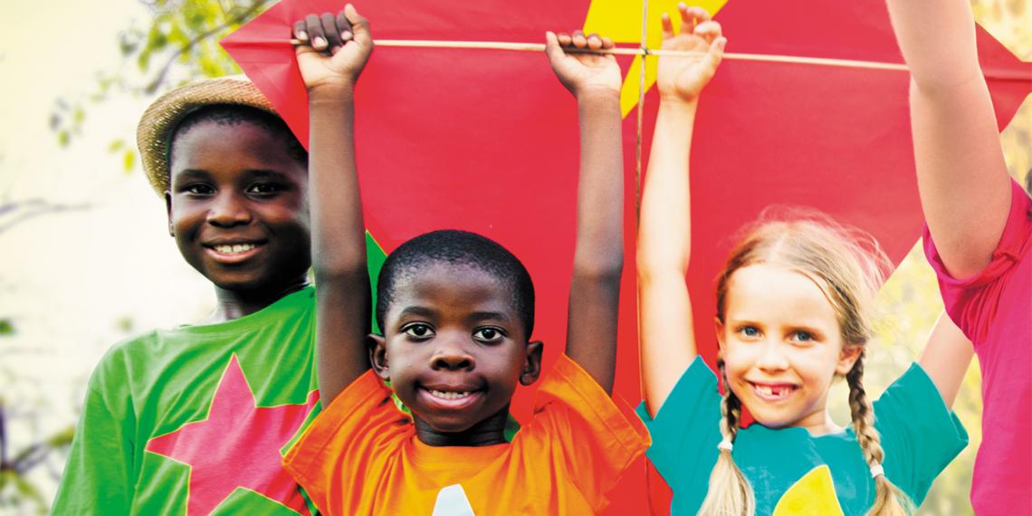 kids with kites