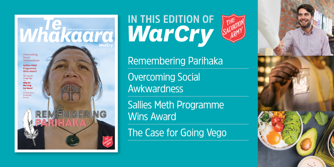 3 November 2018 War Cry cover
