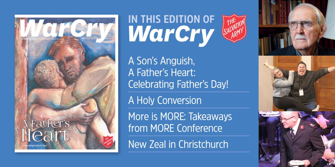 24 August 2019 War Cry promo powerpoint