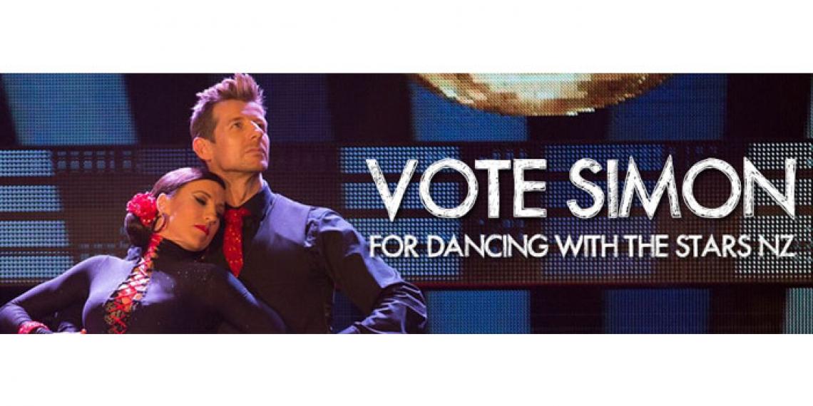 Simon Barnett on dancing with the stars