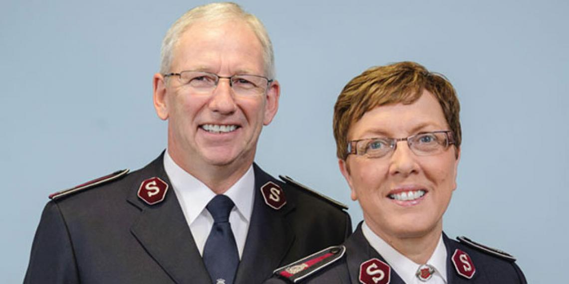 Commissioners Brian Peddle and Rosalie Peddle