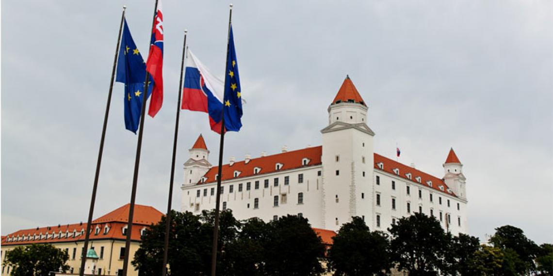 Bratislava Castle in Slovakia