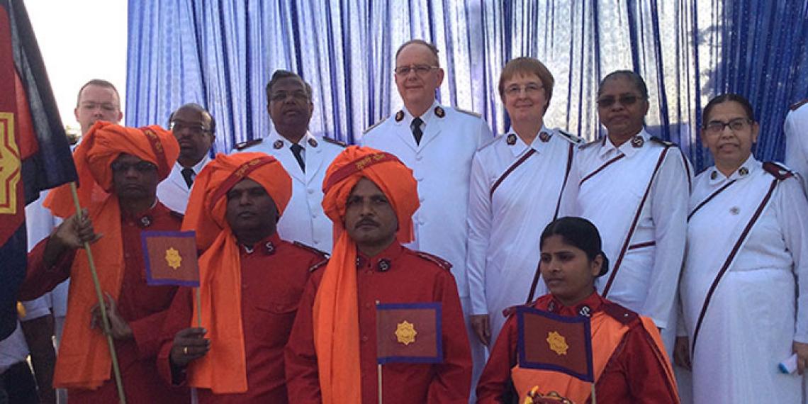 The General and Commissioner Silvia Cox Focus on Transformation Across the India Western Territory.