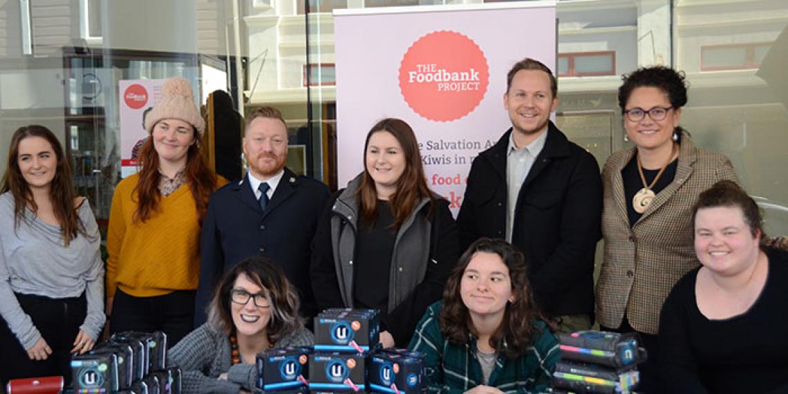U By Kotex support of The Foodbank Project