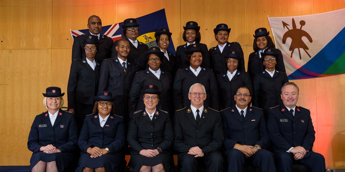 The General and Commissioner Rosalie in South Africa