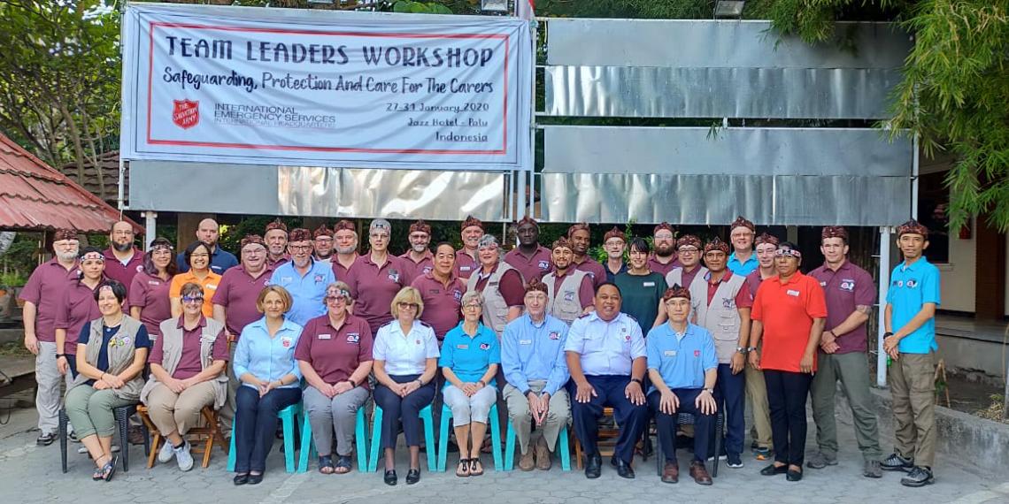 Disaster Training in Palu
