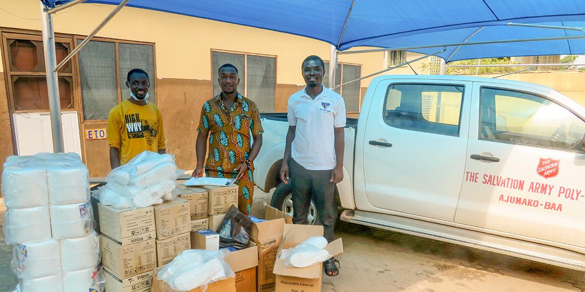 Salvation Army COVID-19 response in Ghana