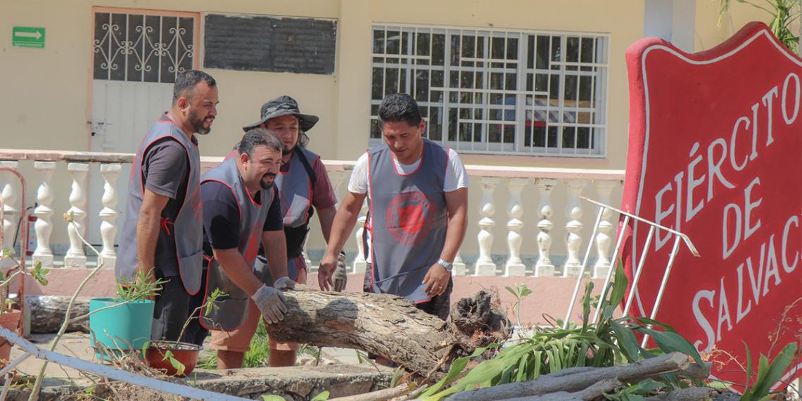 The Salvation Army responds ito the hurricane n Acapulco, Mexico