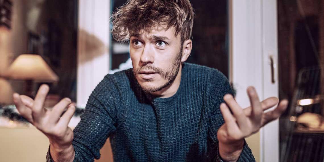 Confused man