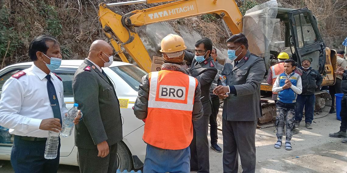 The Salvation Army responding to a dam collapse in Uttarakhand, India