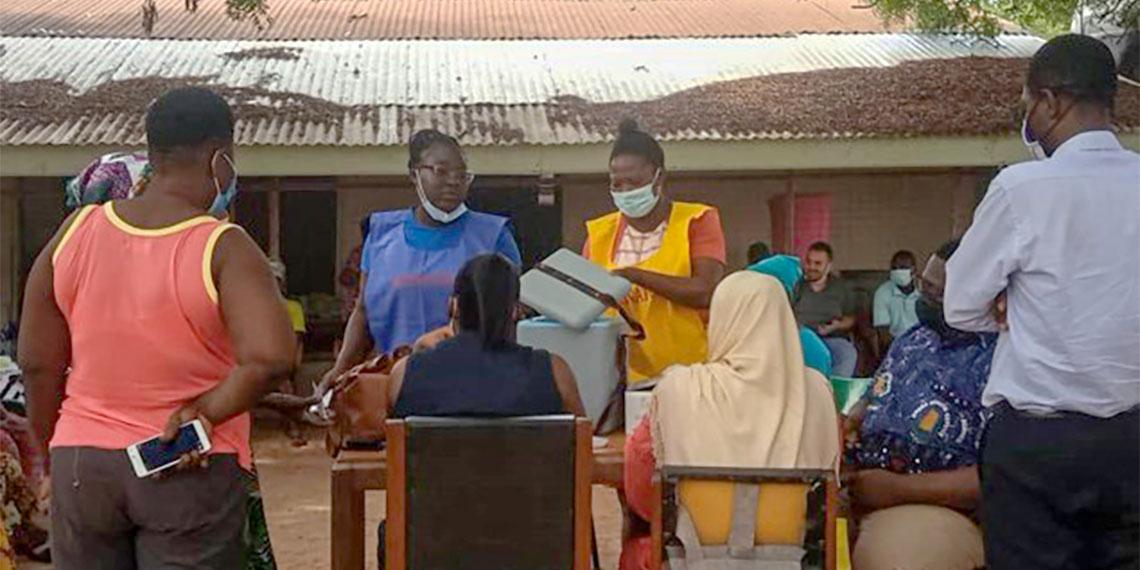 COVAX vaccinations in Ghana
