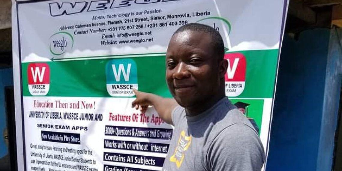 Thomas Guwor, an alumnus of the William Booth High School in Monrovia