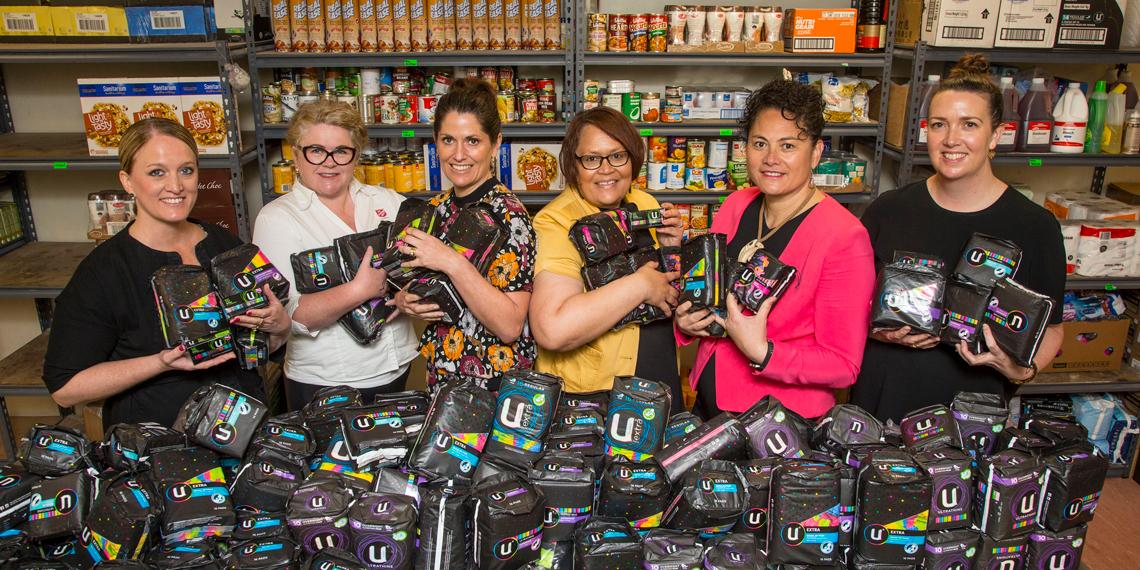 Kimberly-Clark Sanitary Product Donation