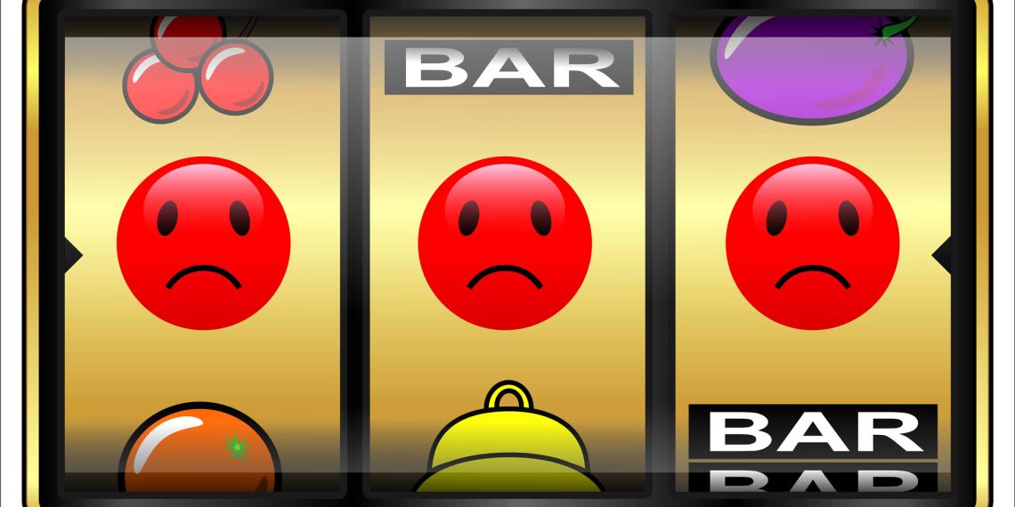 sad face jackpot?