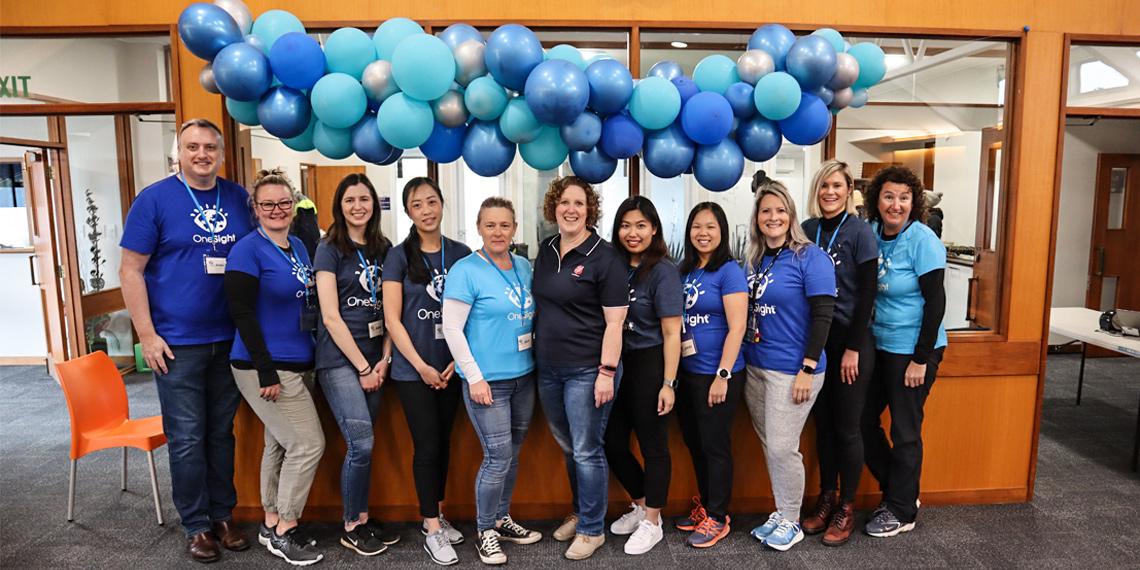 Salvation Army-OneSight clinic team
