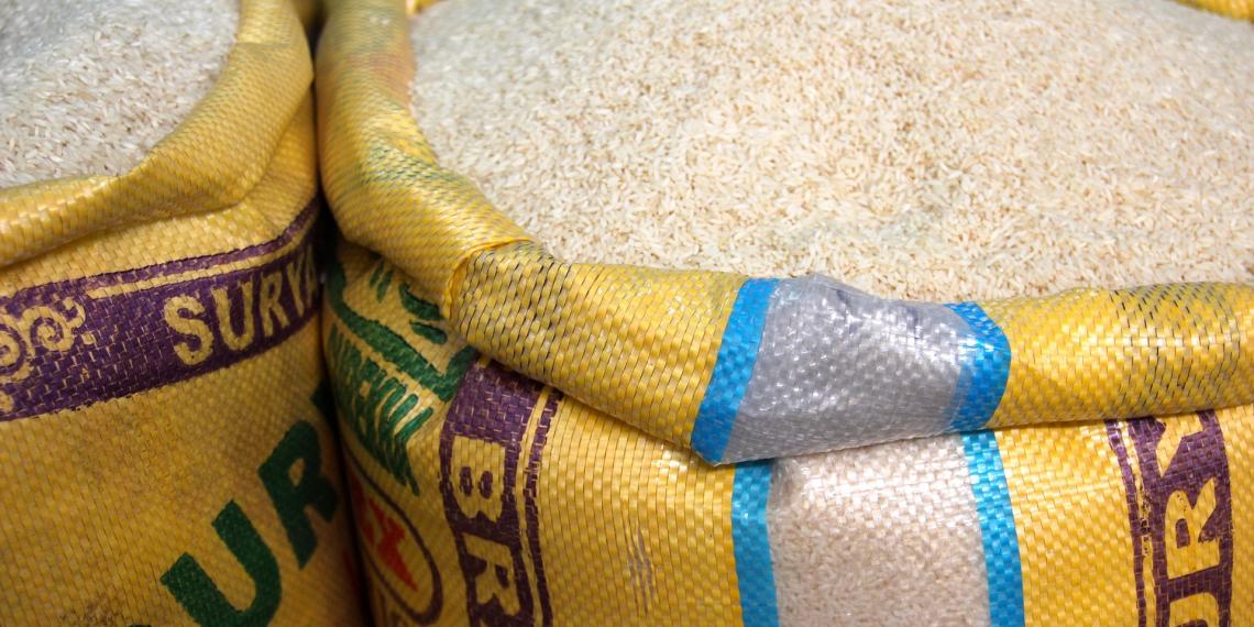 Bags of rice