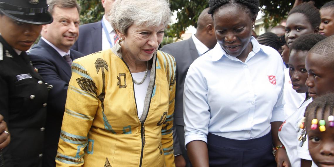Theresa May visits Nigeria