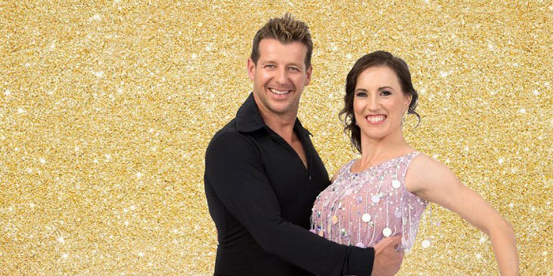 Simon Barnett on dancing with the stars