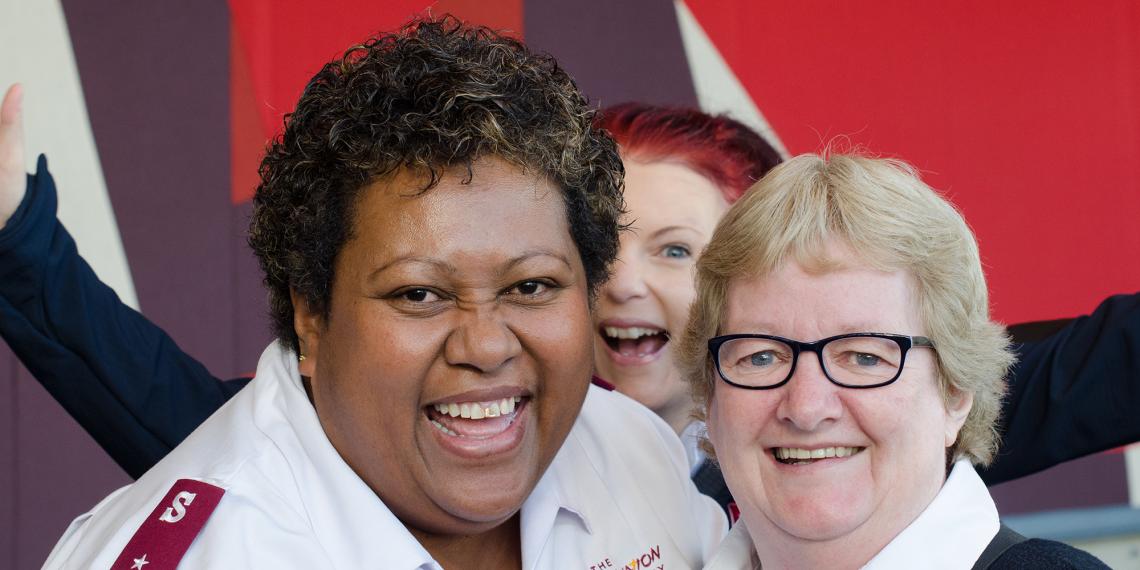 some Salvation Army officesr at Congress