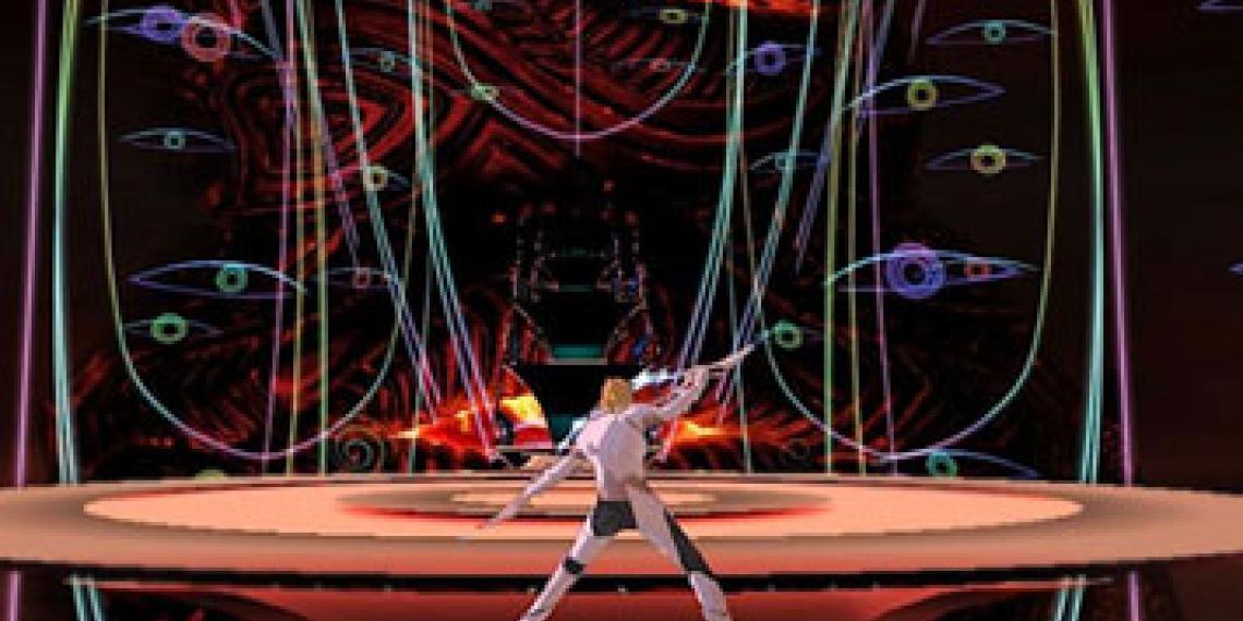 Screenshot from El Shaddai